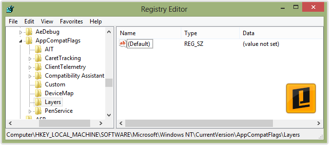 Open Regedit
