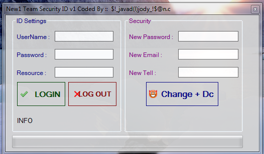 New1-Team Protact your ID when You exchange Him/حمایت از ایدی خود هنگام چنج کردن Security