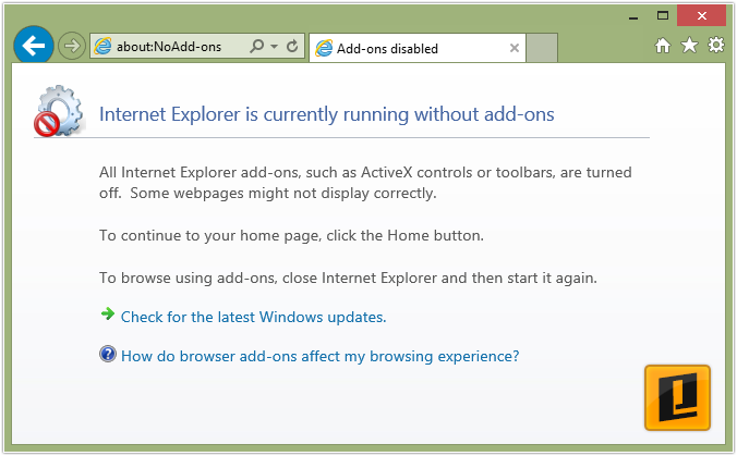 IE Safemod