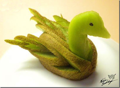 تزيين جالب ميوه ها شبيه حيوانات براي شب يلدا