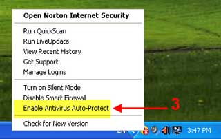 dis norton 03 آموزش تصویری غیر فعال کردن آنتی ویروس Norton