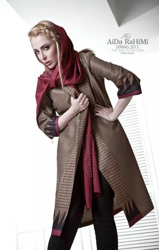 جدیدترین مدل مانتو نخی ایرانی