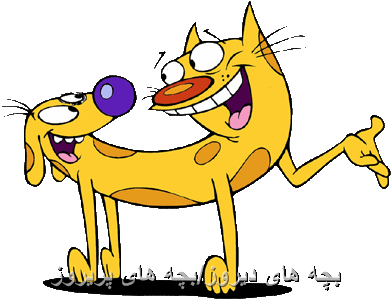 g کارتون گربه سگ