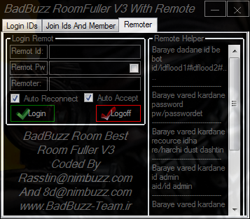 BadBuzz Best Room Fuller V3  With Remot Tab3