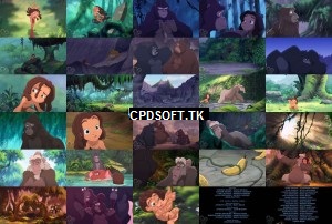 دانلود دوبله فارسی کارتون تارزان 2 با کیفیت Tarzan II 2005