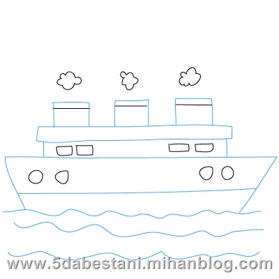 نقاشی کشتی تایتانیک
