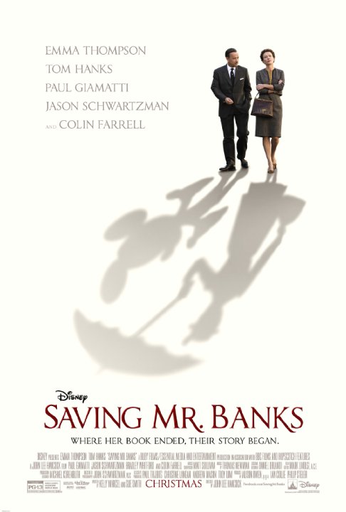 Saving Mr Banks 2013 DVDSCR 600MB hamhame دانلود رایگان فیلم Saving Mr Banks 2013