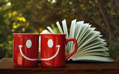لیوان + عکس + کتاب + لبخند + فانتزی + paper + smile + book + hd