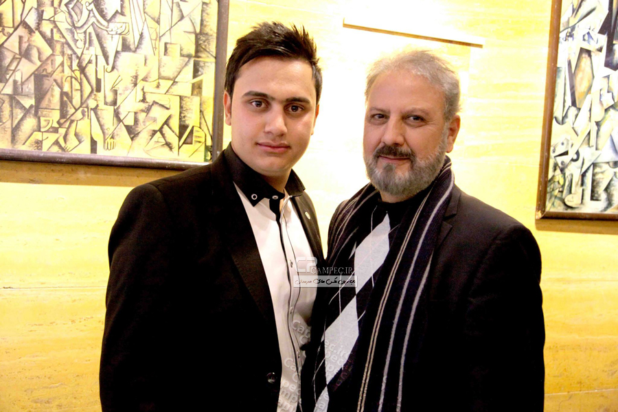 جلیل فرجاد و سجاد منصوری در پشت صحنه خوشا شیراز