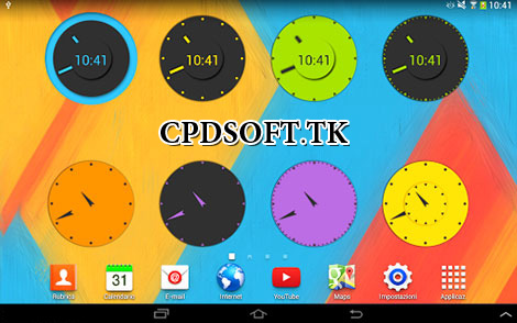 Wow KitKat Clock Widgets