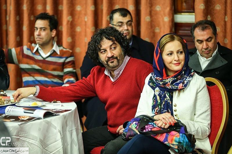 شقایق دهقان و همسرش محراب قاسم خانی