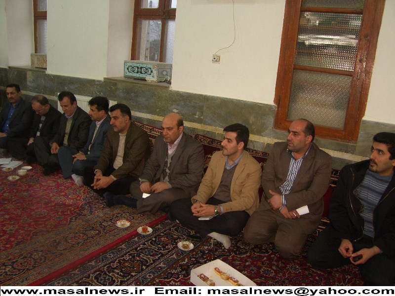 ماسال نبور بازدید محمود شکری در روستای میرمحله ماسال