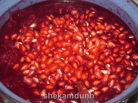 ترشی انار و لبو