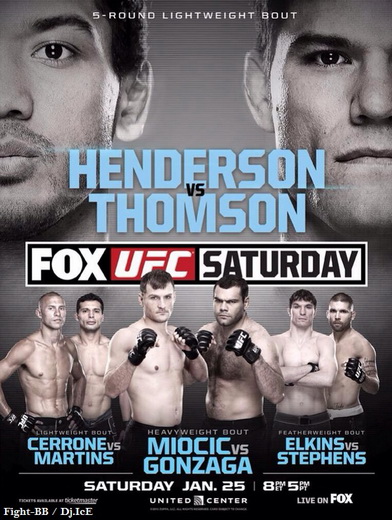 دانــلود یو اف سی در فاکس UFC on Fox 10 : Henderson vs. Thomson l 10