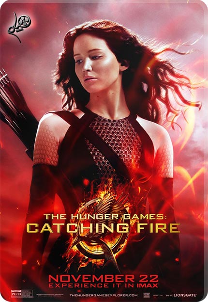 the hunger games catching fire poster 1382436939110 دانلود فیلم The Hunger Games: Catching Fire 2013
