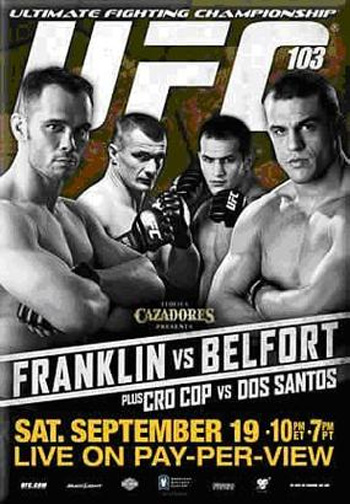 دانلود یو اف سی 103 | UFC 103: Franklin vs. Belfort