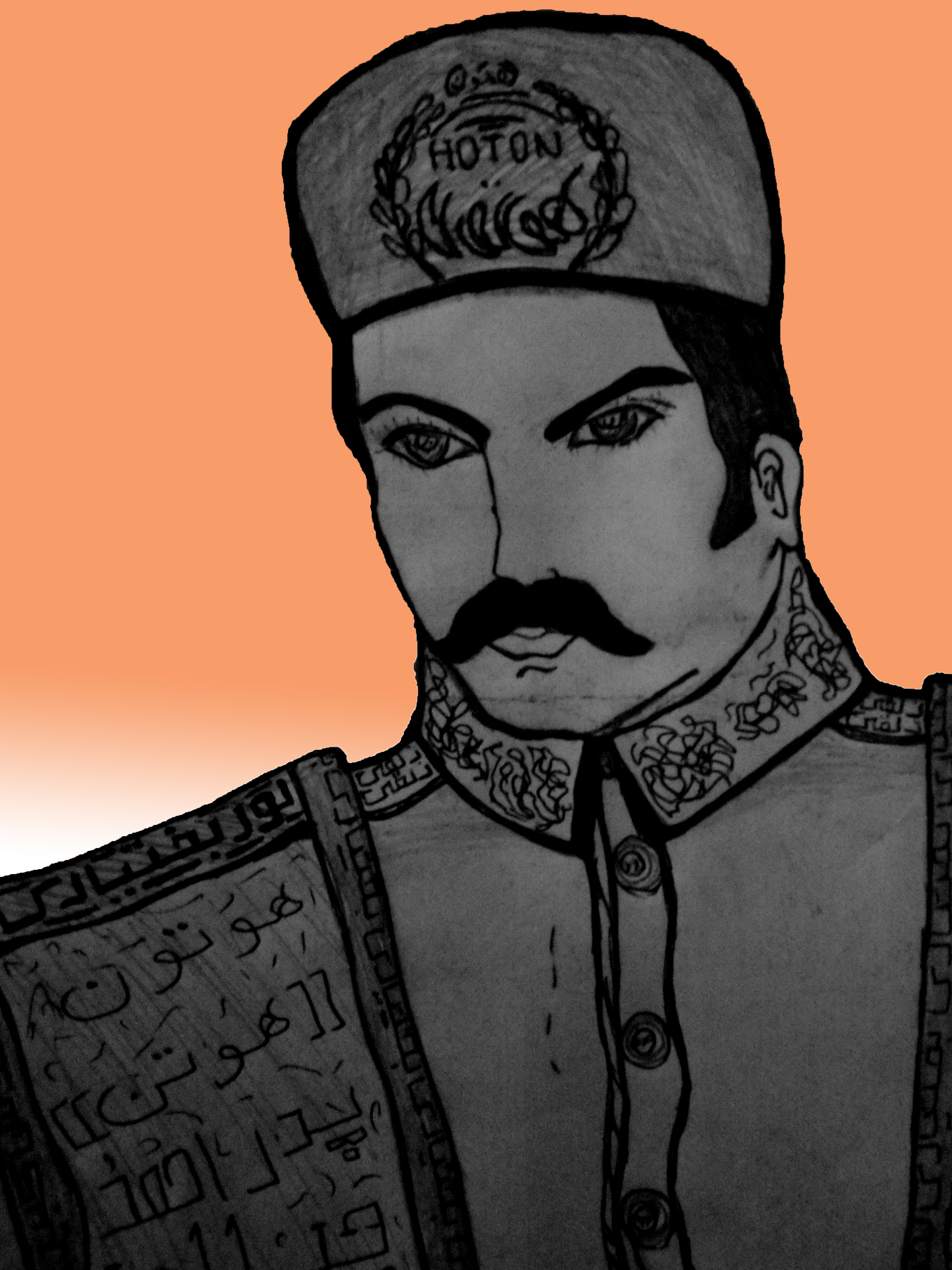  تمثال هوتون پدر احمد چپال زلقی