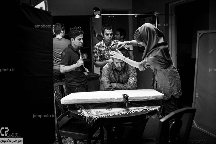 پشت صحنه سریال آوای باران