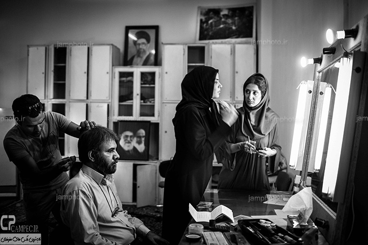 پشت صحنه سریال آوای باران