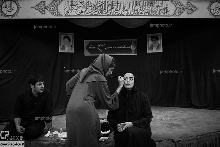 پشت صحنه سریال آوای باران