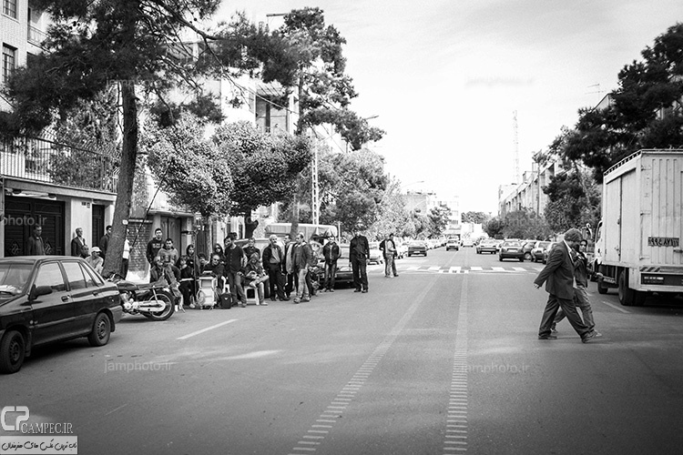 پشت صحنه سریال آوای باران