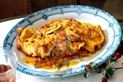 طرز تهيه تخم مرغ ترش و شيرين