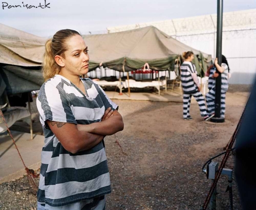 اوضاع زندان زنان در آمریکا + تصاویر 