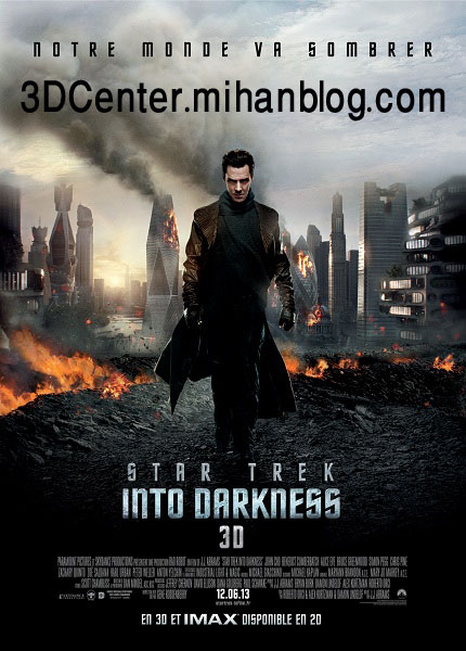 دانلود فیلم سه بعدی Star Trek Into Darkness 3D
