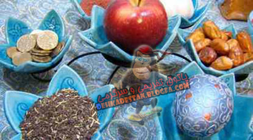 تزئین سفره هفت سین سفالی 93 : گروه تفریحی دهکدستان تزئین سفره هفت سین سفالی 93