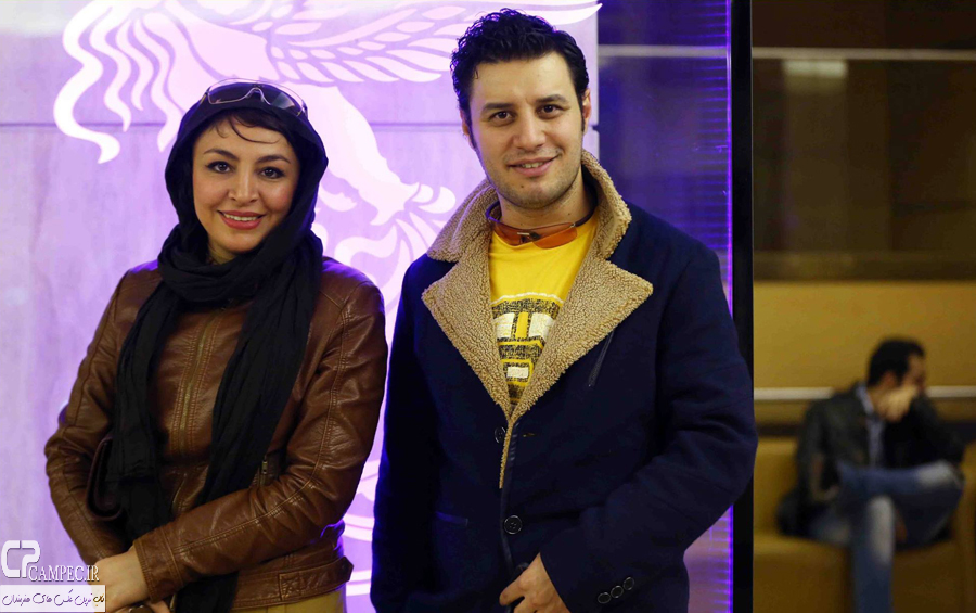 جواد عزتی و همسرش مه لقا باقری