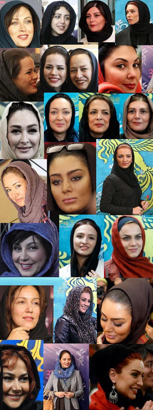 بدحجابی سینماگران در سی و دومین جشنواره فیلم فجر