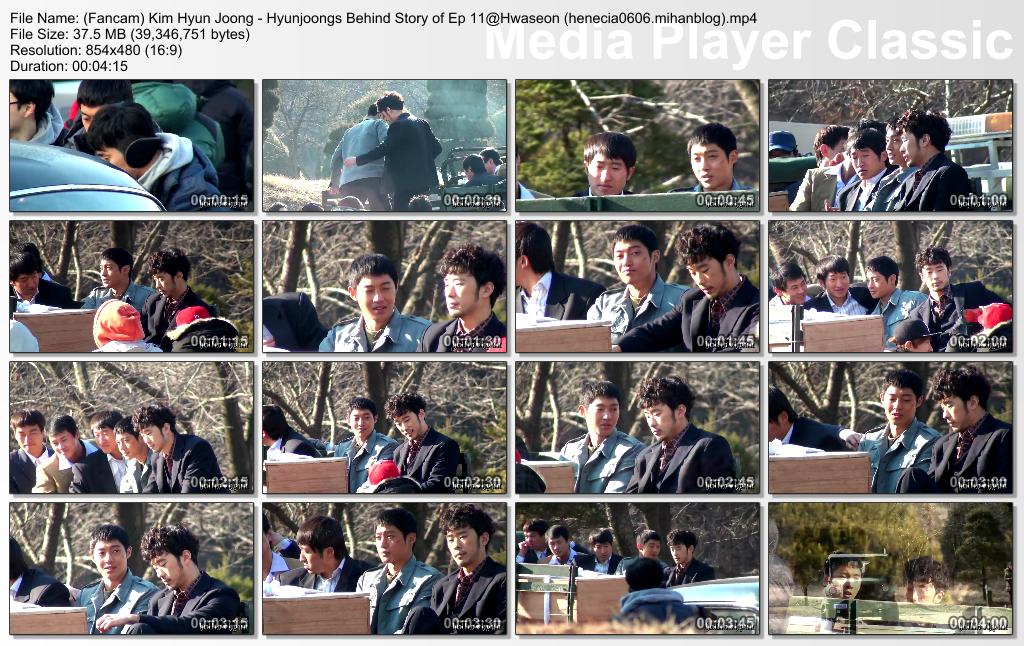 [HollisHyun Fancam] Kim Hyun Joong Inspiring Generation Shooting at Hwaseong, Behind the Scene for Episode 11 [14.02.19]