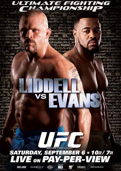 دانلود یو اف سی 88 | UFC 88:Chuck Liddell vs. Rashad Evans