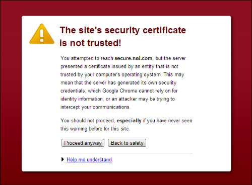 رفع خطای certificate در گوگل کروم,رفع خطای certificate در اینترنت,رفع خطای ssl