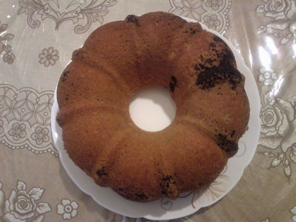 کیک مرمری