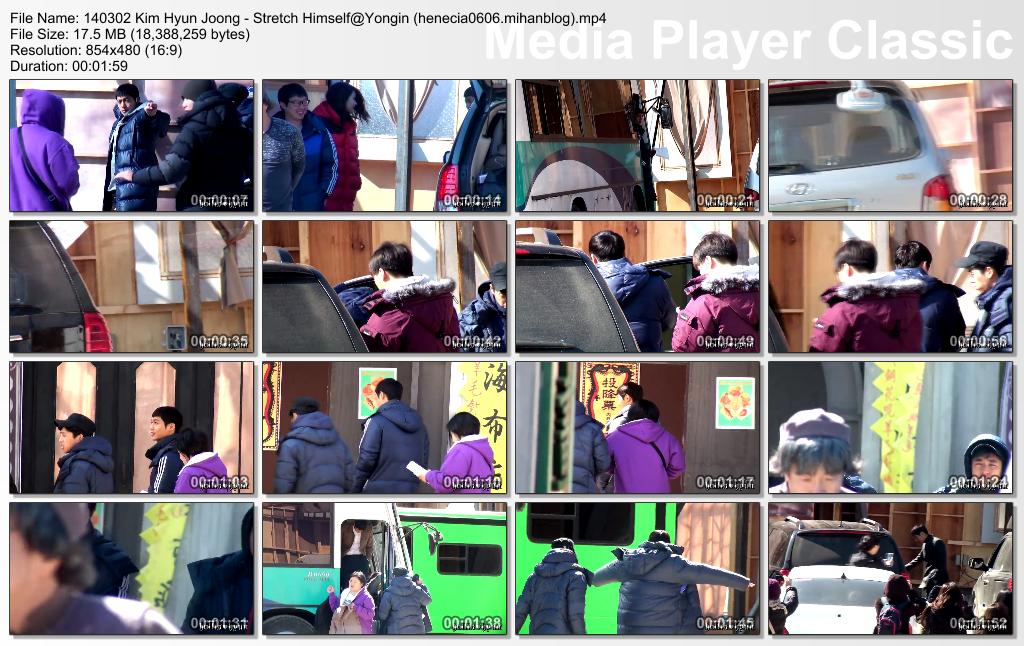 [HollisHyun Fancam] Kim Hyun Joong - Inspiring Generation Shooting in Yongin Film Set [14.03.02]