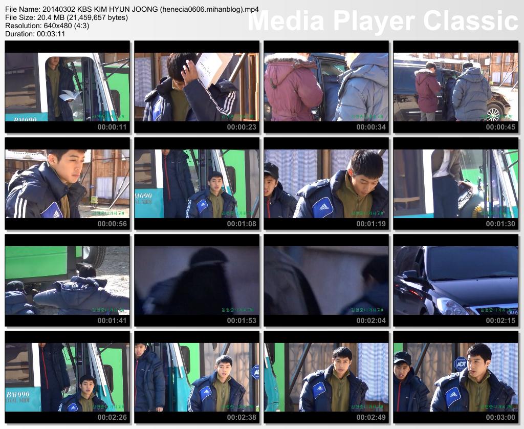 [Fancam] Kim Hyun Joong - Inspiring Generation Shooting in Yongin Film Set [14.03.02]