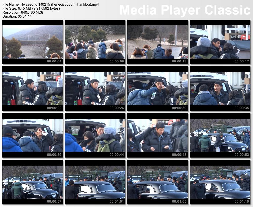 [illu blue Fancam] Kim Hyun Joong - Inspiring Generation Shooting in Hwaseong [14.02.15]