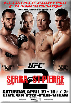 دانلود یو اف سی 83 | 2 UFC 83: Serra vs. St. Pierr-نسخه ی 720p