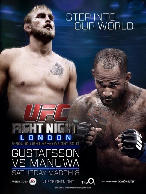 دانــلود یو اف سی فایت نایت38 | UFC Fight Night 38:Gustafsson vs. Manuwa