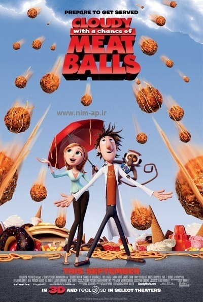 coudy1 دانلود انیمیشن Cloudy With A Chance of Meatballs 2009