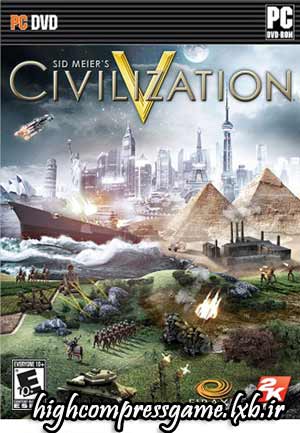 دانلود بازی فوق فشرده و کم حجم Sid Meiers Civilization V