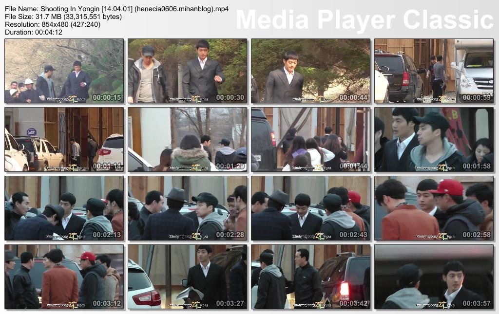 [kimhyunjoong24 Fancam] Kim Hyun Joong Inspiring Generation Shooting [2014.04.01-03]