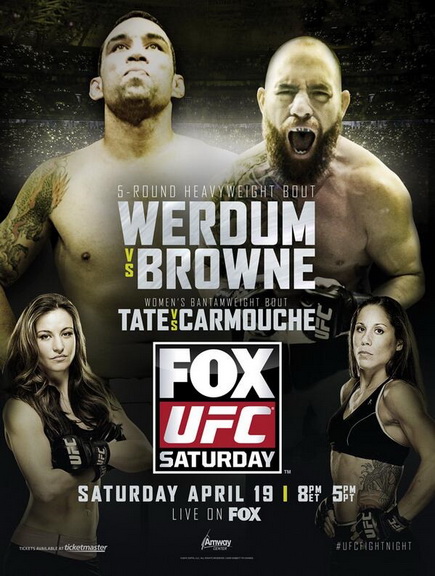 دانلود یو اف سی در  فاکس 11 | UFC on Fox 11: Werdum vs. Browne