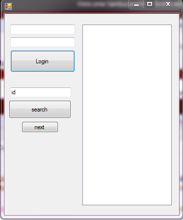 Help C# For ( search user )Help ME 144555_