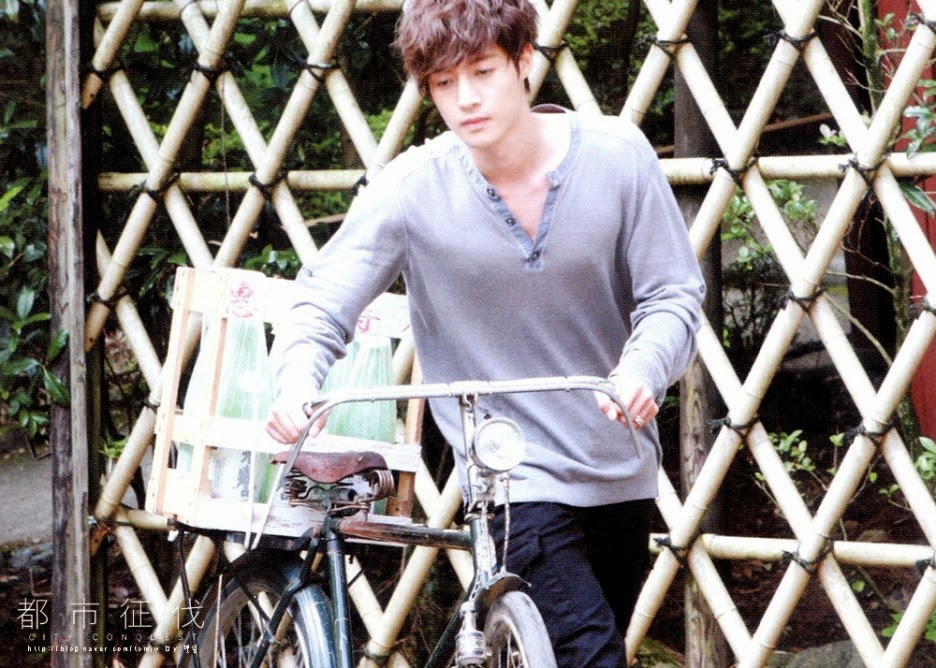 tomjw Scan_Kim Hyun Joong - Living Because I&#039;m alive - Drama “City Conquest“ OST DVD