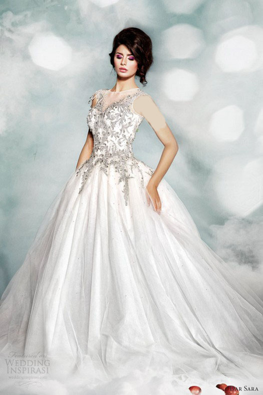 مدل لباس عروس 2014 جدید