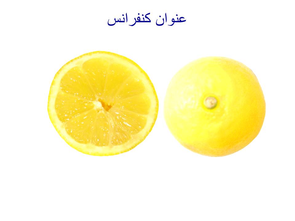 قالب پاورپوینت لیمو