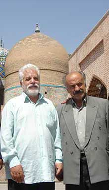دکتر حسین محمدزاده صدیق و عاصم اردبیلی
