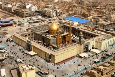 حرم مطهر مولی الموحدین حضرت امیرالمومنین علی علیه السلام واقع در نجف اشرف